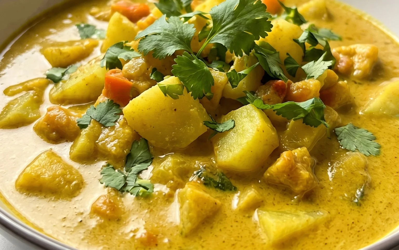 Kohlrabi-Curry – cremig & lecker