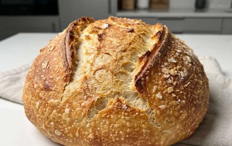 No Knead Salt Bread
