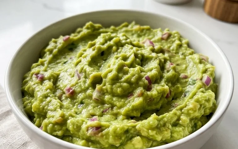 Easy 4 Ingredient Guacamole