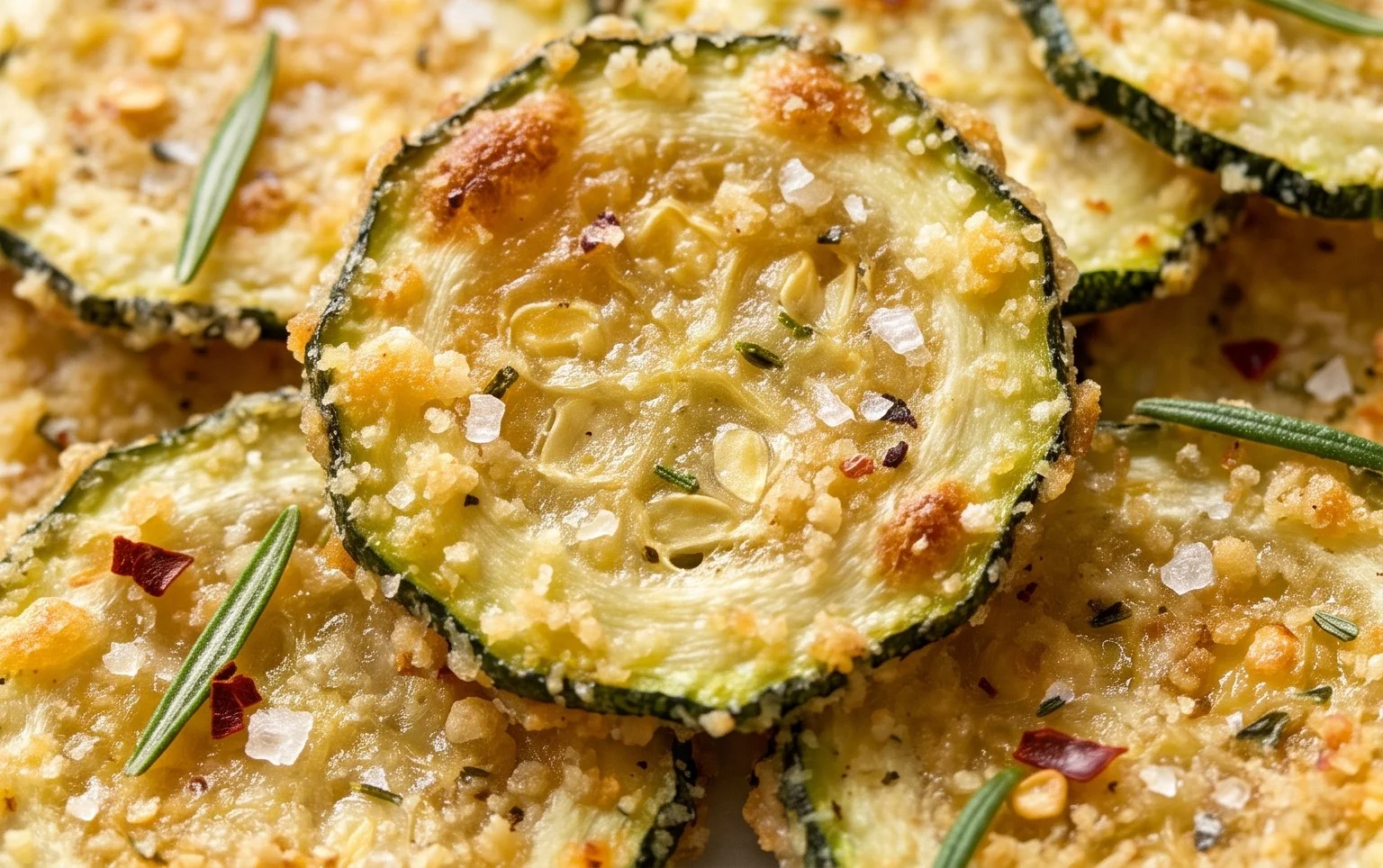 Crispy Baked Zucchini Chips