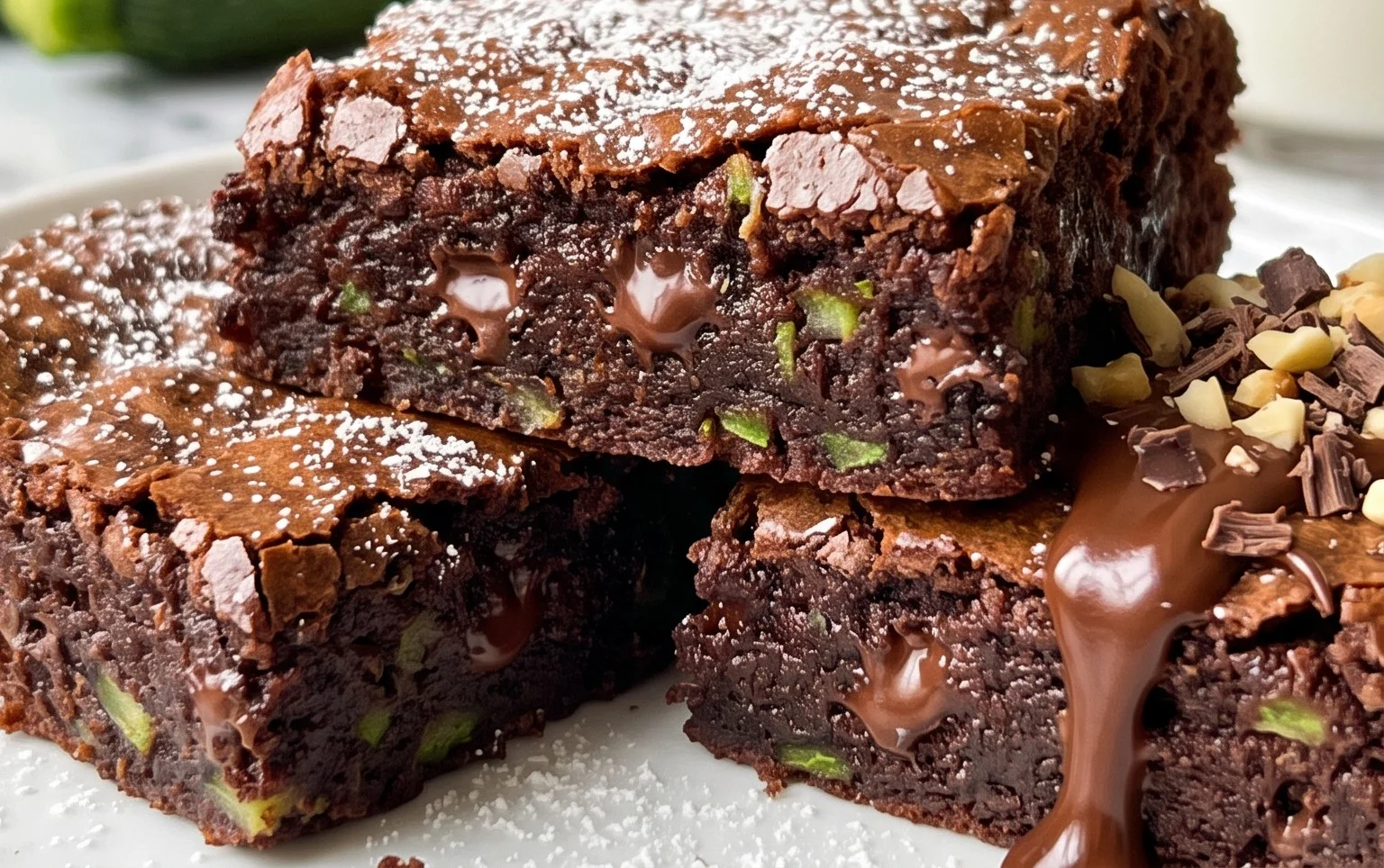 Chocolate Zucchini Brownies Recipe