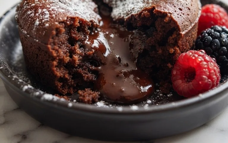 Air Fryer Lava Cake