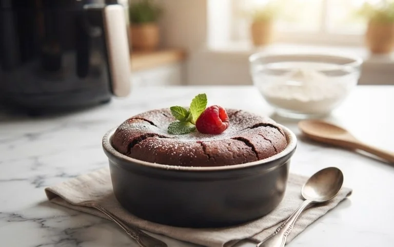 Air Fryer Lava Cake