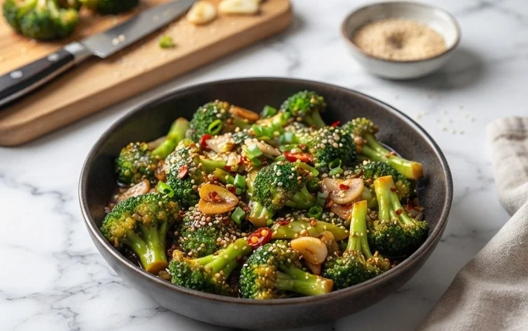 Garlic Broccoli Stir Fry
