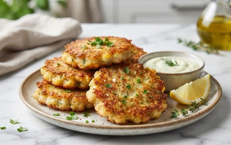 Basic Cauliflower Fritters