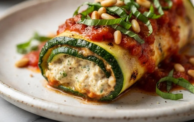 Vegan Zucchini Rollatini