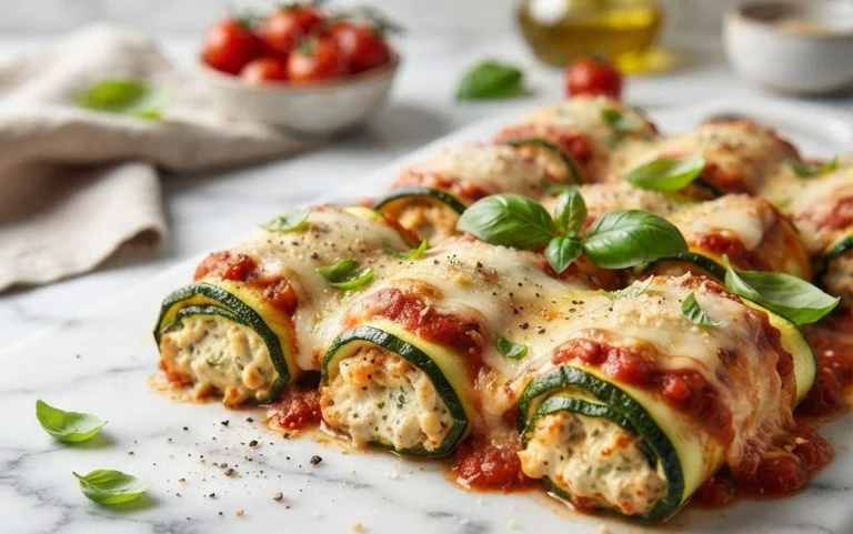 Vegan Zucchini Rollatini