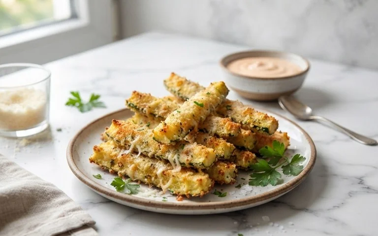 Parmesan Zucchini Fries
