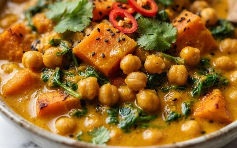 Sweet Potato and Chickpea Curry