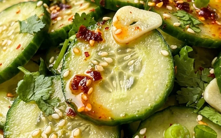 Easy Asian Cucumber Salad