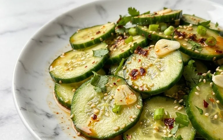 Easy Asian Cucumber Salad