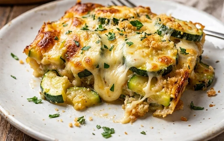 Easy Cheesy Zucchini Casserole