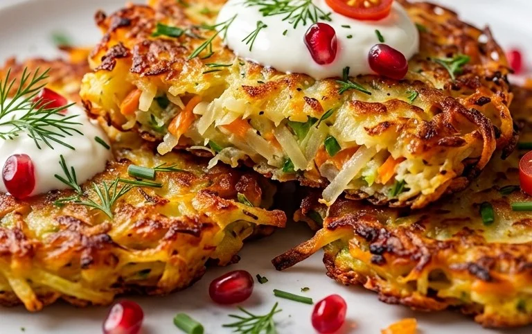 Vegetable Potato Fritters