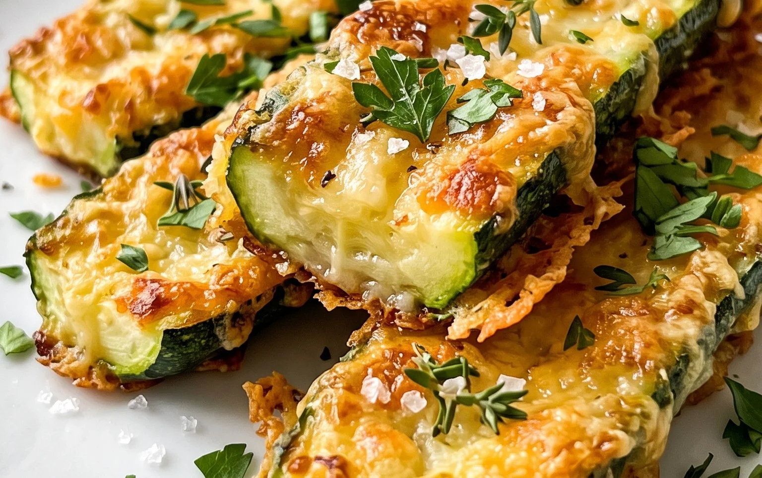 Baked Parmesan Zucchini
