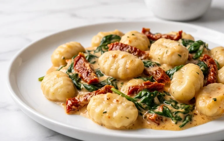 Creamy Tuscan Gnocchi