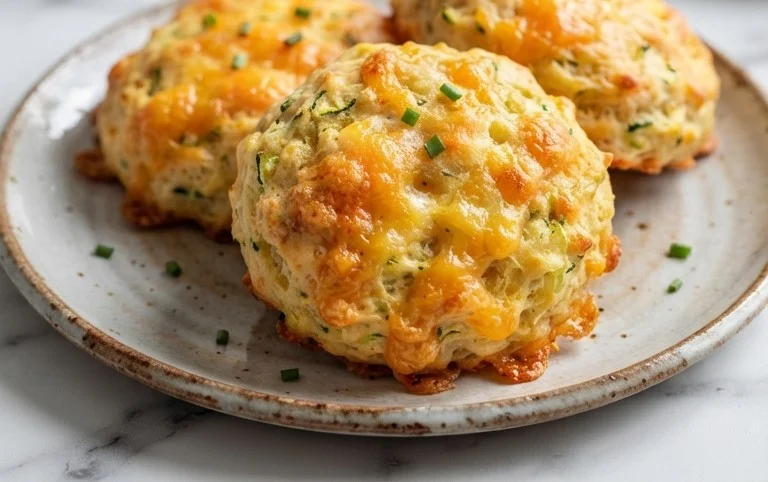 Zucchini Cheddar Biscuits