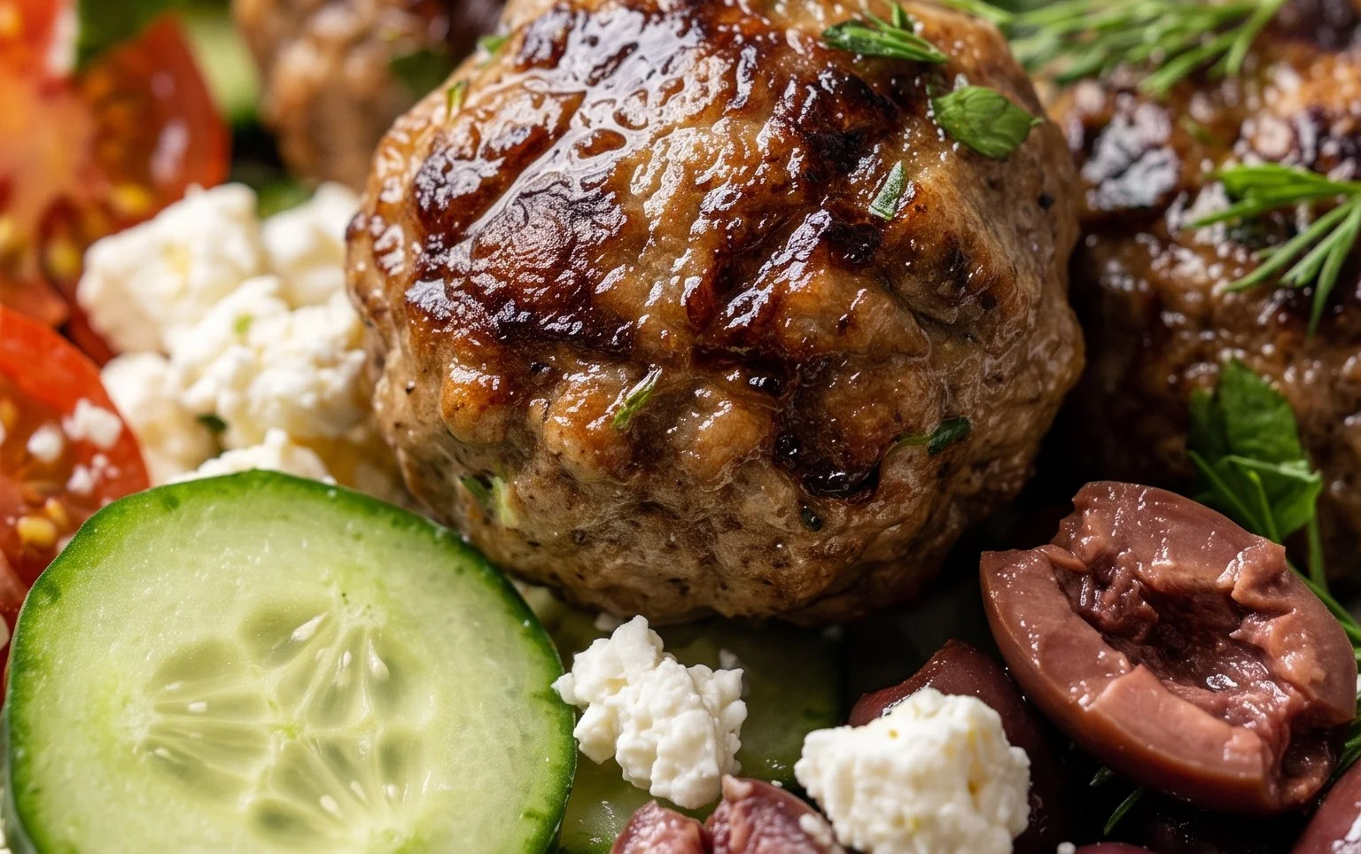 Greek Meatball Bowl Recipe