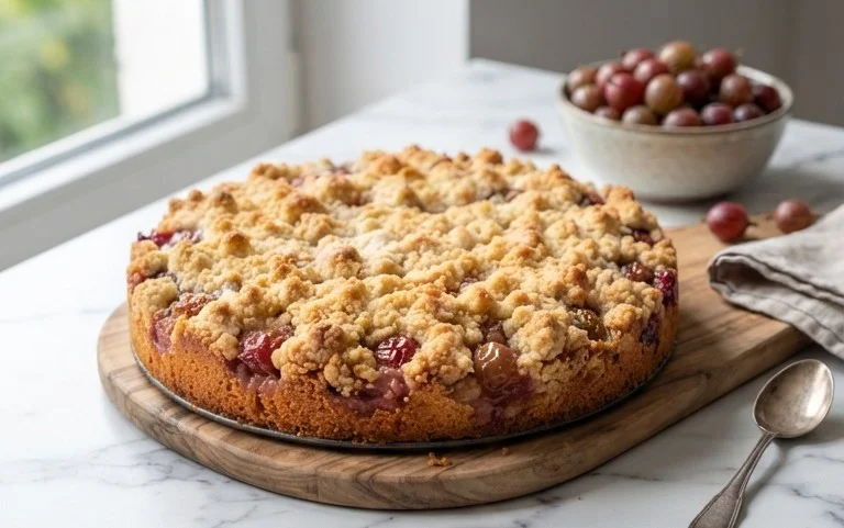 Stachelnon-alcoholic beer-Streusel-Kuchen - Rezept
