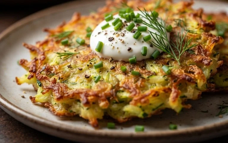 Zucchini Potato Pancakes