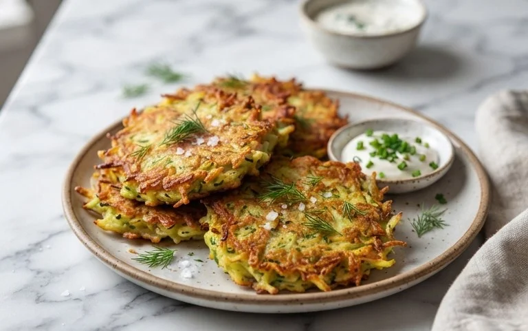 Zucchini Potato Pancakes