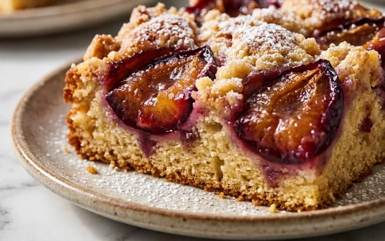 Saftiger Pflaumenkuchen
