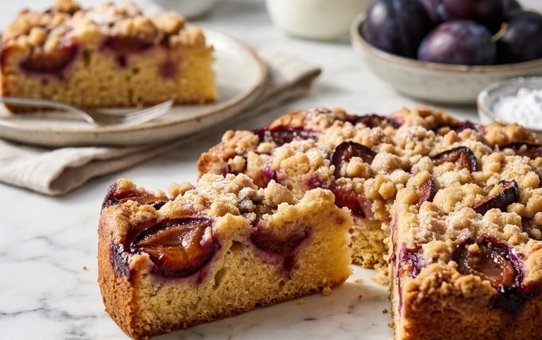 Saftiger Pflaumenkuchen