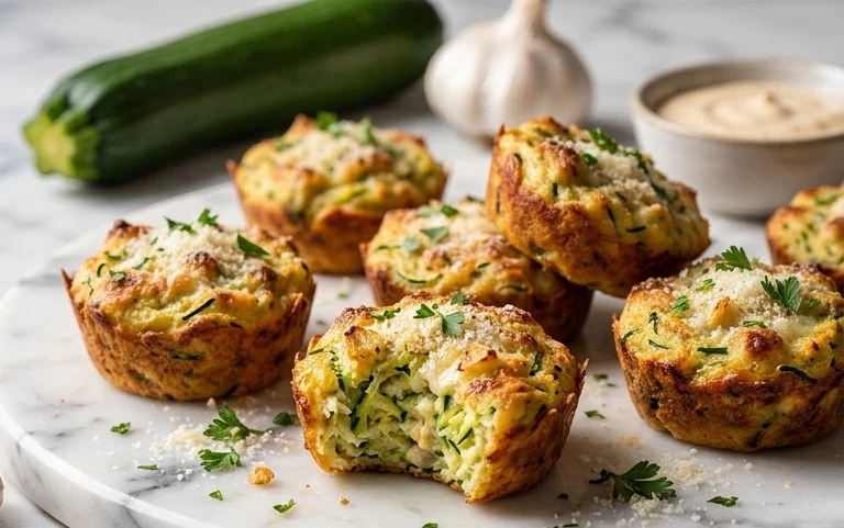 Zucchini Garlic Bites Recipe: Delicious and Easy