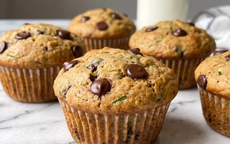 Chocolate Chip Zucchini Muffins