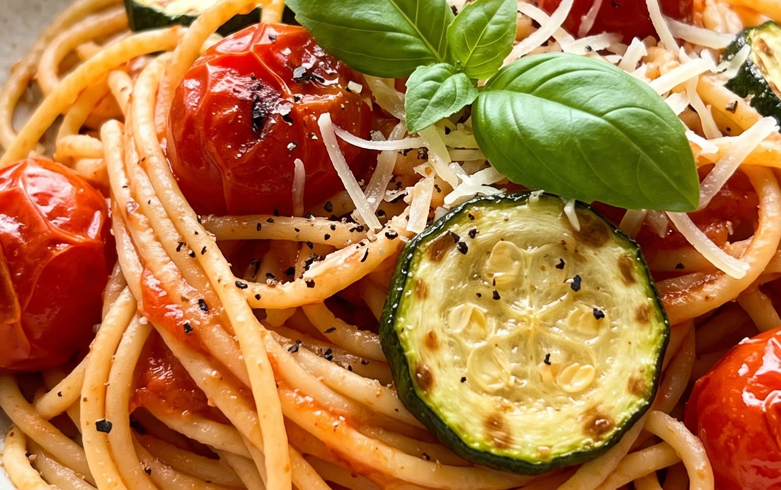 Tomato Zucchini Pasta