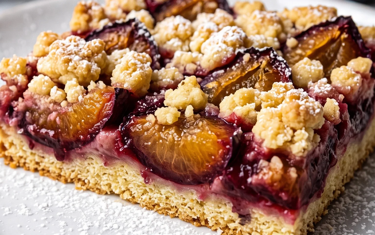 Zwetschgenkuchen mit Streuseln