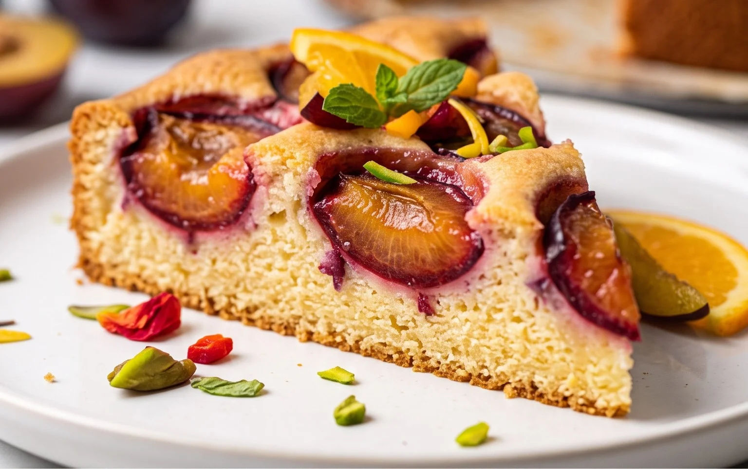 Saftiger Pflaumenkuchen