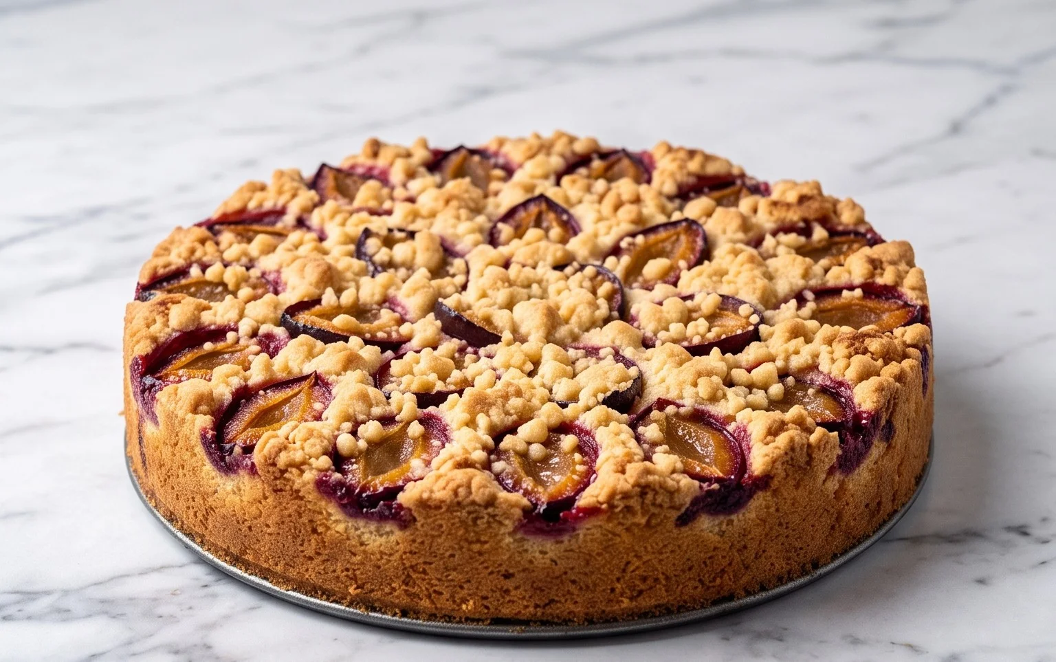 Klassiker: Pflaumenkuchen mit Streuseln