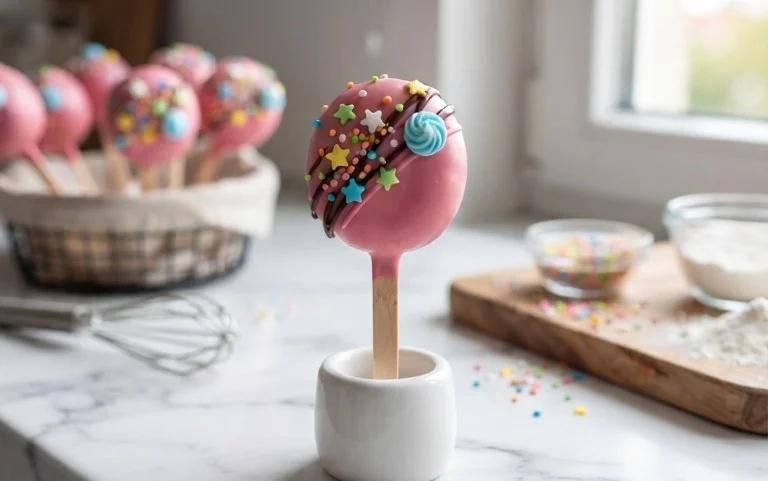 Kuchen am Stiel - einfaches Kindergeburtstags-Rezept