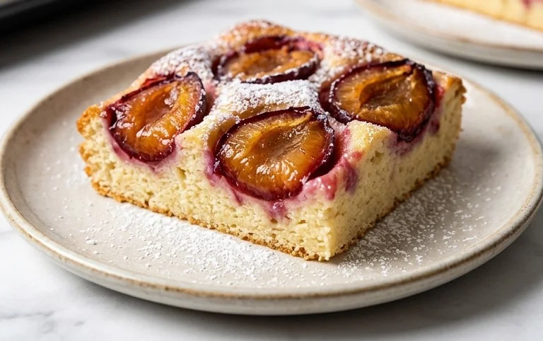 Zwetschgenkuchen mit Quark-Öl-Teig vom Blech