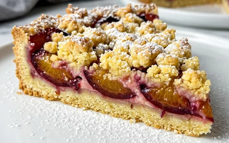 Omas Streusel-Zwetschgenkuchen mit Mürbteig von PrivatCreativ