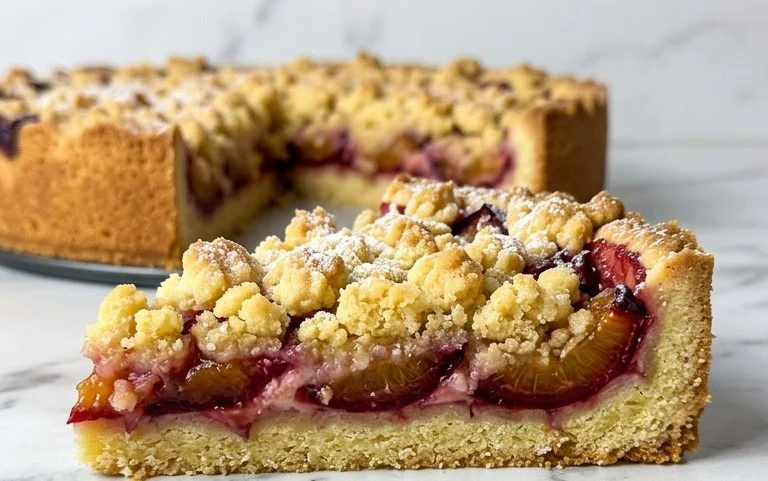 Omas Streusel-Zwetschgenkuchen mit Mürbteig von PrivatCreativ