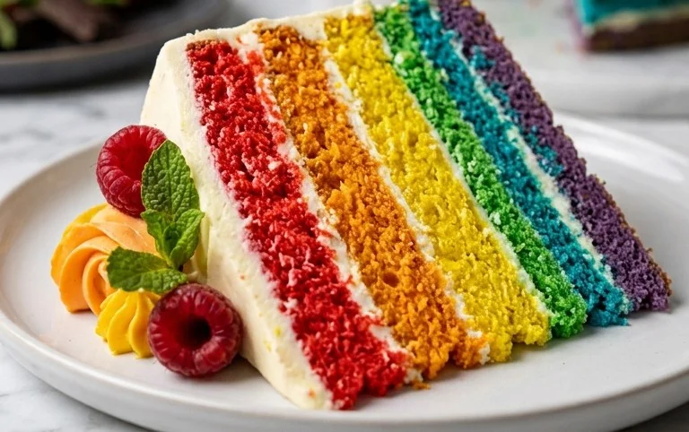 Regenbogenkuchen – einfach selbermachen