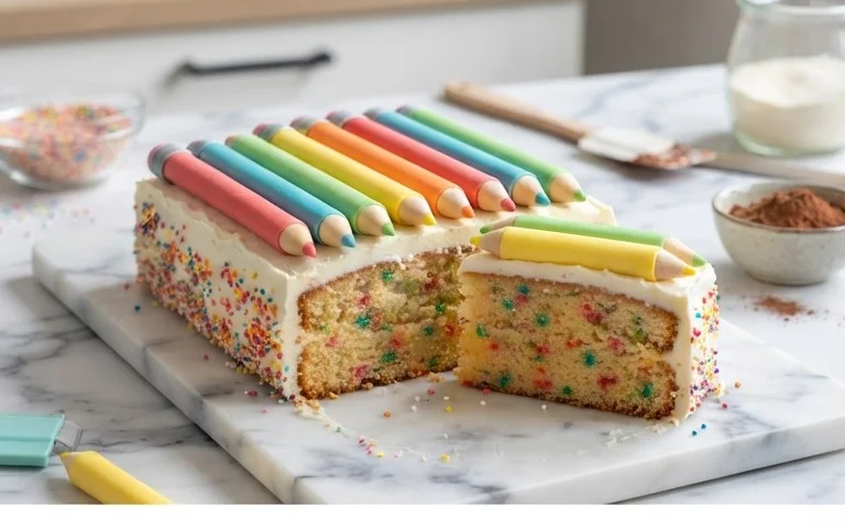 Einschulung: Stiftkuchen leicht gemacht