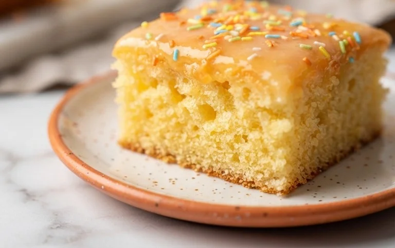 Fantakuchen vom Blech | einfaches Tassenrezept